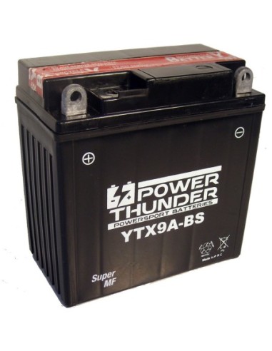 Batería Power Thunder CTX9A-BS Sin Mantenimiento