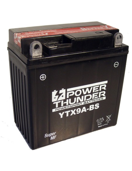 Batería Power Thunder CTX9A-BS Sin Mantenimiento