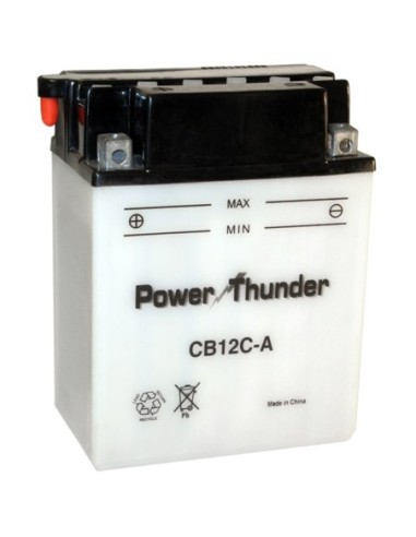 Batería Power Thunder CB12C-A Convencional