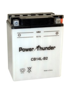 Batería Power Thunder CB14L-B2 Convencional