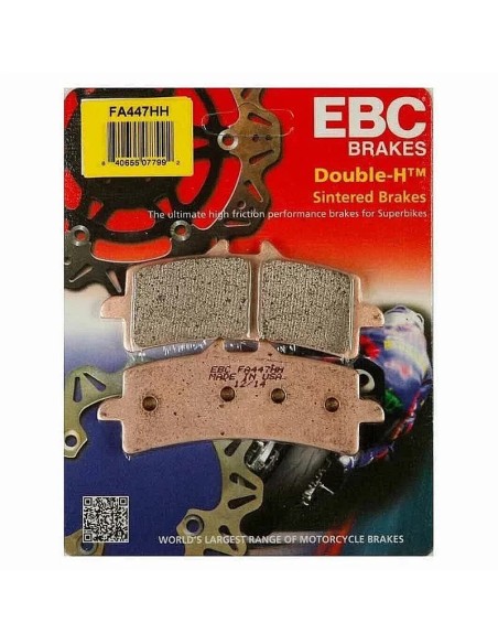 pastillas de freno sintetizada ebc fa447hh