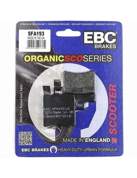 pastillas de freno organica ebc sfa193