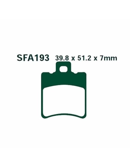 pastillas de freno organica ebc sfa193