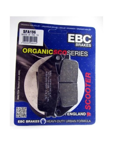 pastillas de freno organica ebc sfa196