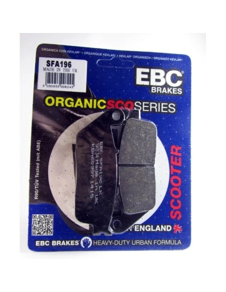 pastillas de freno organica ebc sfa196