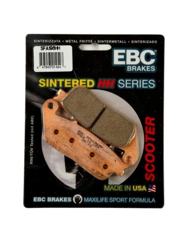 pastillas de freno sintetizada ebc sfa196hh