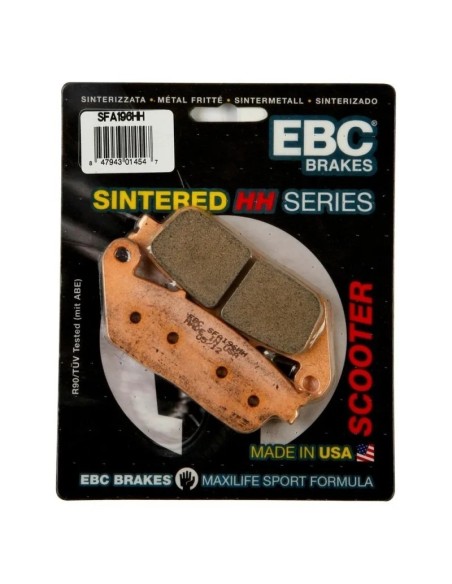 pastillas de freno sintetizada ebc sfa196hh