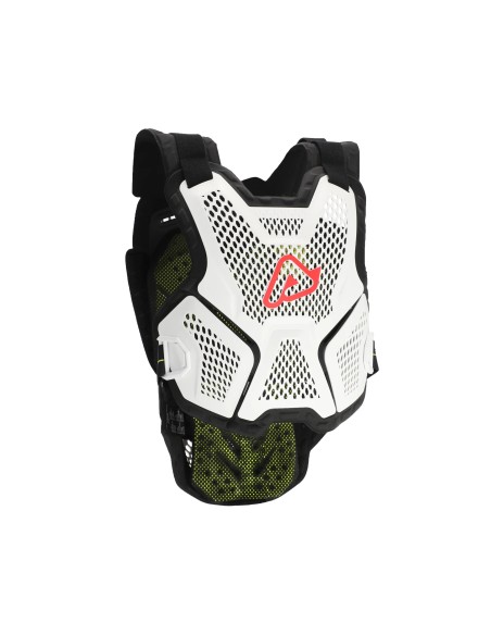 Peto Acerbis P035 L1 blanco - Protección ligera y avanzada