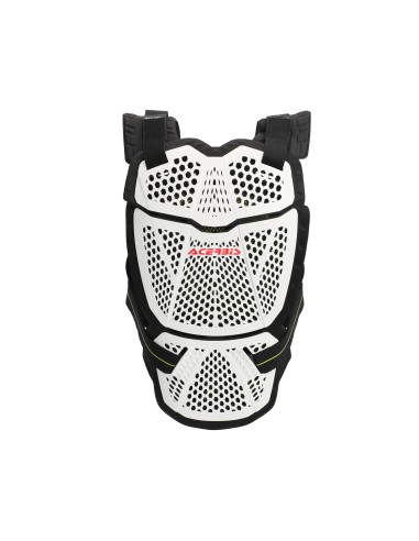 Peto Acerbis P035 L1 blanco - Protección ligera y avanzada