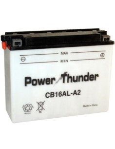 Batería Power Thunder CB16AL-A2 Convencional