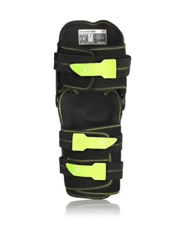 Rodillera Acerbis Gorilla negro/amarillo - Protección resistente