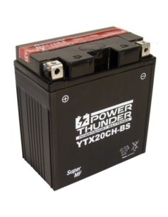Batería Power Thunder CTX20CH-BS Alto Rendimiento