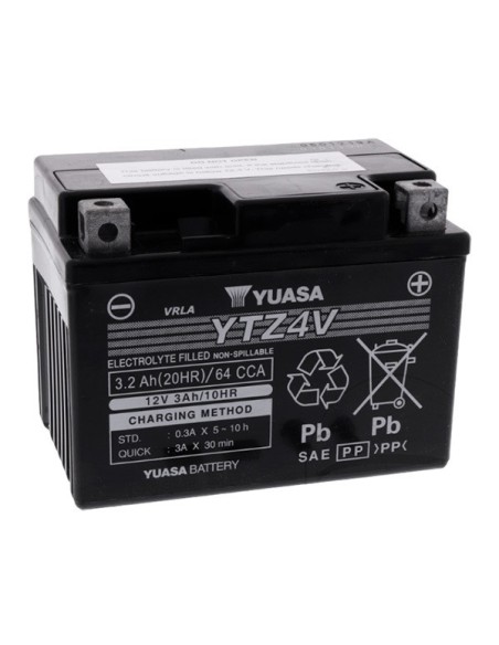Batería Yuasa YTZ4V Combipack Convencional