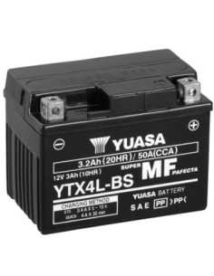Batería Yuasa YTX4L-BS Sin Mantenimiento