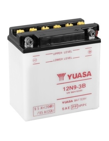 Batería Yuasa 12N9-3B Combipack Convencional