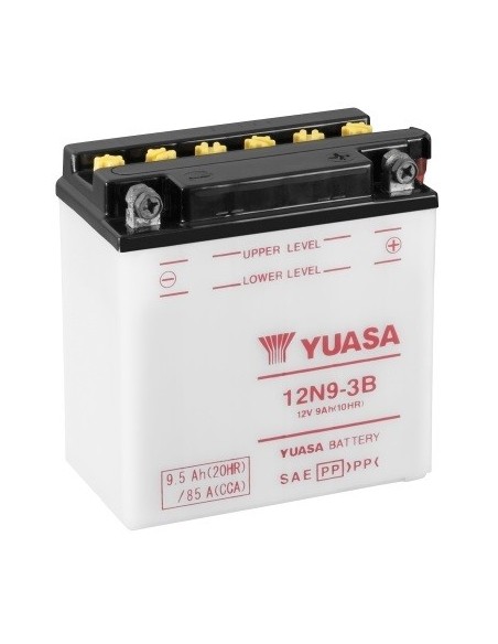 Batería Yuasa 12N9-3B Combipack Convencional
