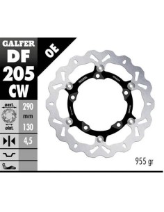 disco freno moto galfer flotante wave completo 290