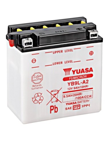 Batería Yuasa YB9L-A2 Convencional