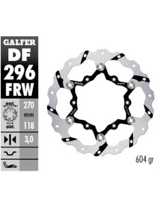 disco freno moto flotante galfer wave 270x3mm df29