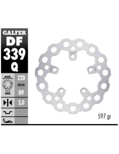disco freno moto moto fijo galfer qubic 220x5mm df
