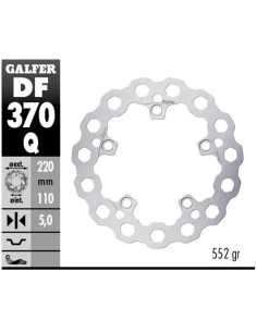 disco freno moto moto fijo galfer qubic 220x5mm df