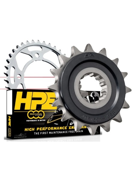 kit de transmision arrastre hpe sin mantenimiento para yamaha tracer 9 9 tracer 7