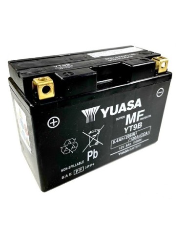 Batería Yuasa YT9B-WC Precargada