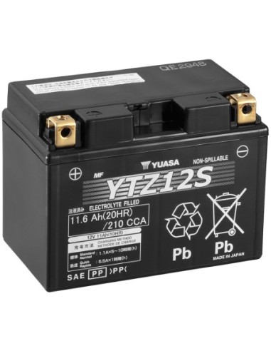 Batería Yuasa YTZ12-S Precargada