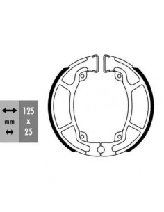 zapata ferodo para moto honda sh pcx y varias fsb963a 2