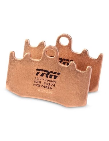 pastillas de freno delantero moto trw mcb748sv