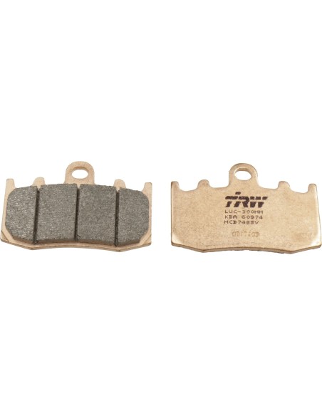 pastillas de freno delantero moto trw mcb748sv