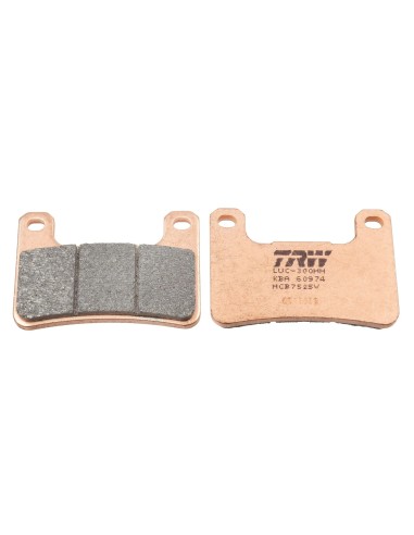 pastillas de freno delantero moto trw mcb752sv