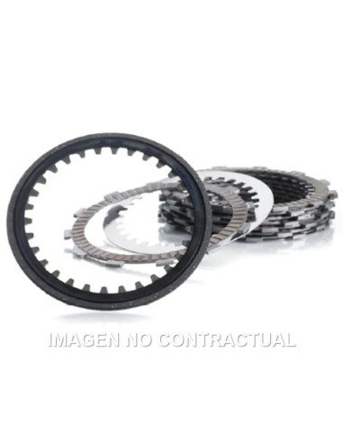 juego discos embrague moto trw mcc703pk