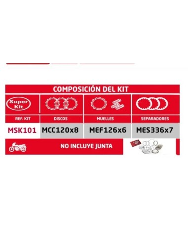 super kit de embrague honda 750 shadow transalp