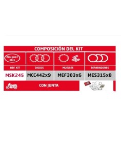 super kit de embrague yzf r6 2