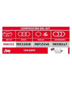 super kit de embrague gsr600 2