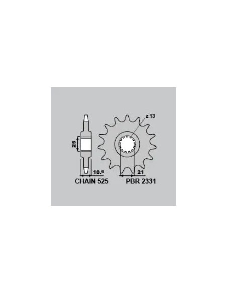 pinon benelli trk 502 c 525 p2331 14