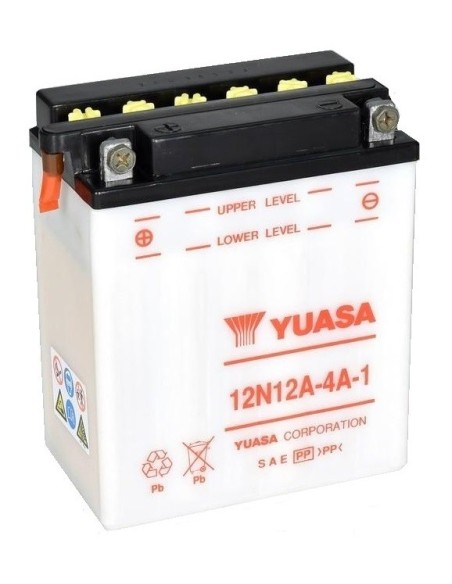 Batería Yuasa 12N12A-4A-1 Combipack Convencional