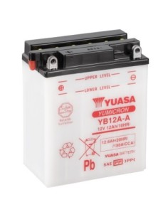 Batería Yuasa YB12A-A Combipack Convencional