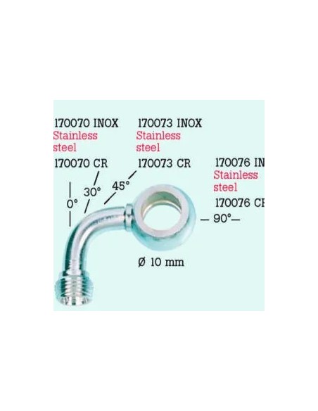 banjo de moto 90 latera aluminio frentubo 170076al ro