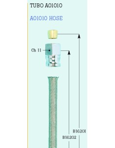tubo freno de moto frentubo a01010 ve