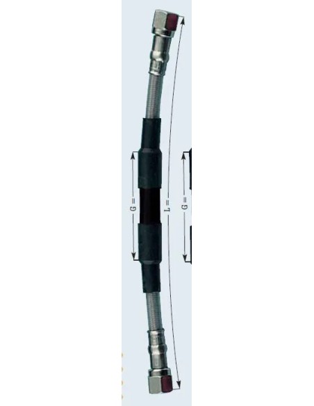 tubo de moto acero offroad 1300mm frentubo a06 cr1300 x1rd