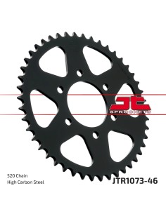 corona moto jt sprockets de acero de 46 dientes jtr1073 46
