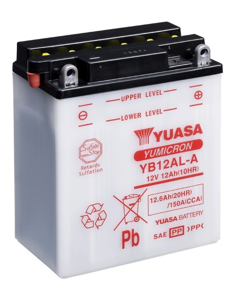 Batería Yuasa YB12AL-A Convencional