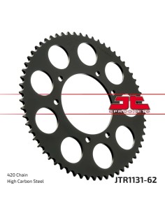 corona moto jt sprockets de acero de 62 dientes jtr1131 62