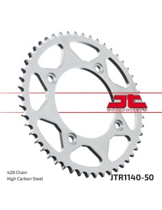 corona moto jt sprockets de acero de 50 dientes jtr1140 50