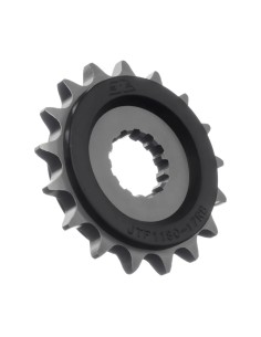 pinon moto jt sprockets acero con goma 17 dientes p 530 jtf1180 17rb