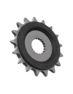 pinon moto jt sprockets acero con goma 17 dientes p 525 jtf1183 17