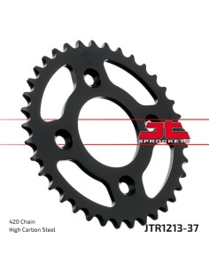 corona moto jt sprockets de acero de 37 dientes jtr1213 37
