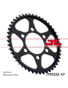 corona moto jt sprockets de acero de 47 dientes jtr1222 47